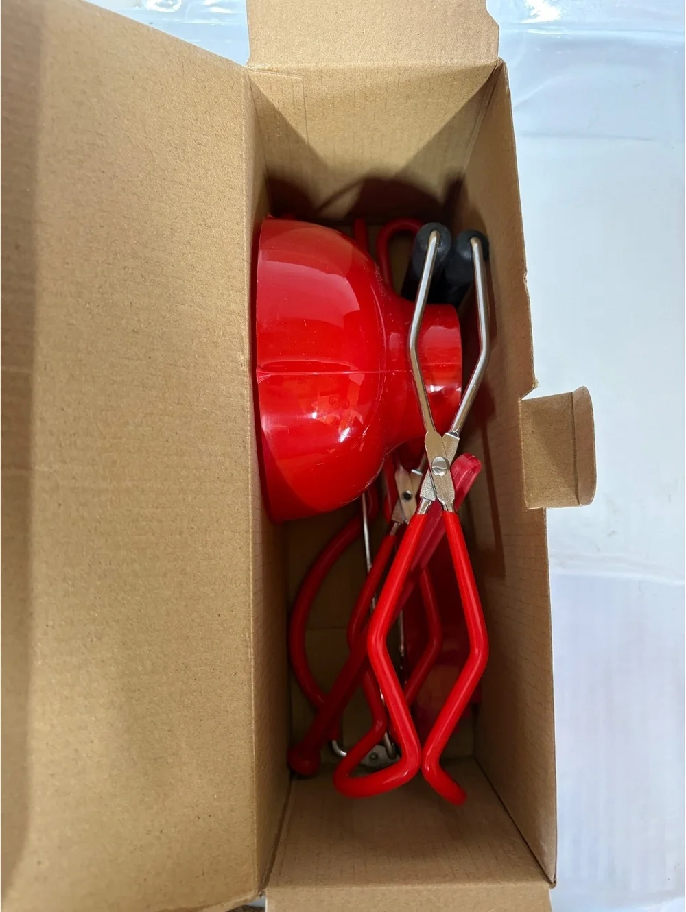 6-Piece Canning Set with Jar Lifter, Bubble Popper, Funnel, Lid Lifter, Wrench,